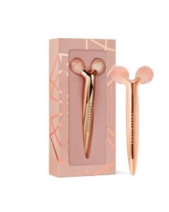 Crystallove Masażer Liftingujący 3D z Kwarcem Różowym Akcesoria do masażu twarzy