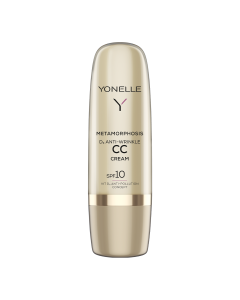 Yonelle Metamorphosis przeciwzmarszczkowy D3 krem Cc spf 10 Krem na dzień 50 ml 1 jasny neutralny