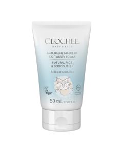 Clochee Baby naturalne Masełko do twarzy i ciała Krem na dzień 50 ml